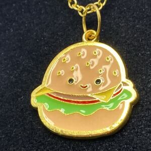 Squishmallow Womens Gold Tone Necklace Womens Fashion